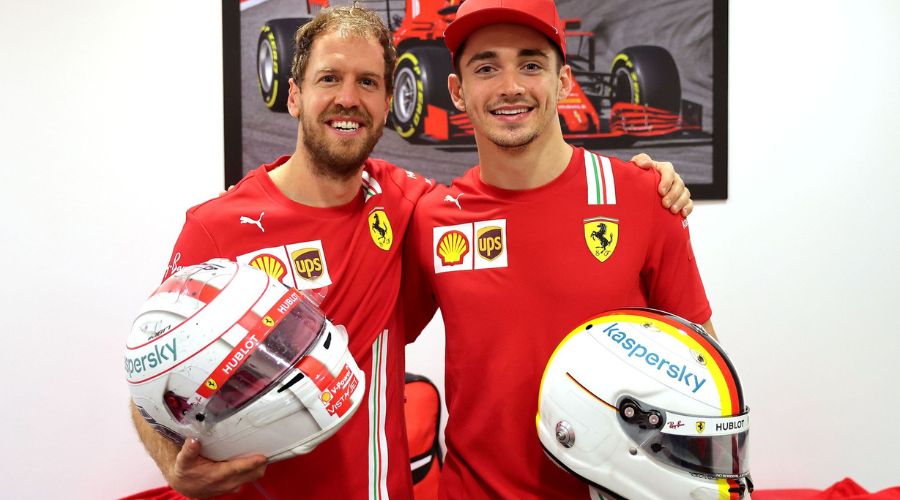 Vettel 曾留給 Leclerc 的一句話：永遠不要浪費你的天賦